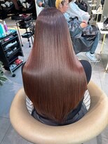 ロンドルピナス 小倉(Lond Lupinus) イメチェン外ハネボブ美髪ワイドバングレイヤー髪質改善縮毛矯正