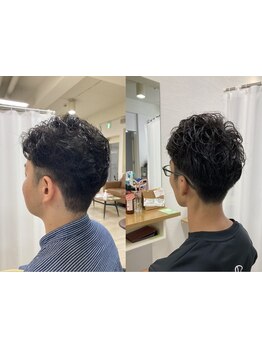 〈メンズカット/眉カット付/メンズパーマ〉印象を変える◎マッシュ、韓国風、ツイスト、スパイラルお任せ！