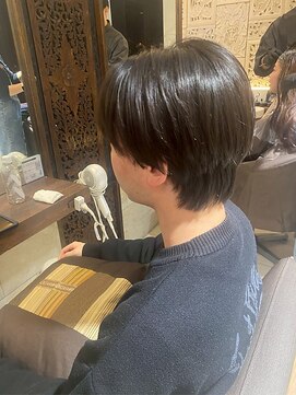 ヘアリゾート粋 ティガ 池袋店(tiga) メンズカット/ナチュラルショート/ブラウンカラー