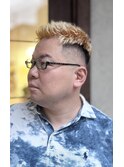 スパイキーショートXスキンフェード