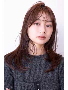 エースハバナ 渋谷(1 HAVANA) チョコグレージュ/20代30代大人かわいい/ミディアムレイヤー