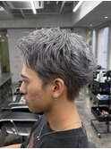 スパイキーショート/アップバング/メンズカット/短髪