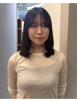 カノエ(canoe) 艶髪縮毛矯正ストレート×レイヤーカット