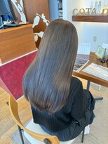 サクラ ビューティー ガーデン(SAKURA Beauty garden)&nbsp;髪質改善カラー/ショコラブラウン/うるツヤロング