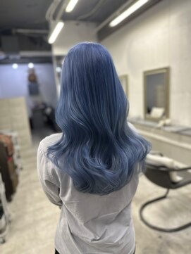 セレーネヘアー キョウト(Selene hair KYOTO) ブルーカラー