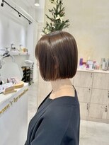 ビューバイネオリーブ 用賀店(Beau'r by neolive)&nbsp;黒髪クラゲヘアーオリーブグレー小顔ココアベージュ[用賀]