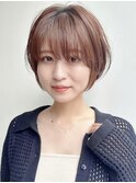 say.ショートボブひし形ショートホワイトシルバーハイライト