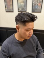 プラウド(PROUD)&nbsp;【proud】七三分け サイドパートバーバースタイル東京　原田航海