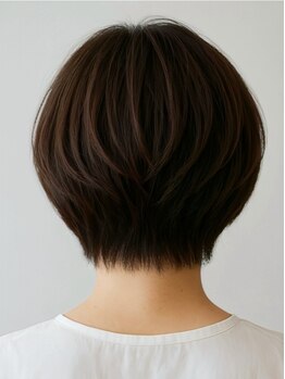 プレジール(Plaisir)の写真/【浜松】小顔効果のショート・ボブに自信あり！繊細なカット技術で一人ひとりに似合わせたStyleが実現