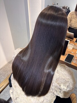 アールサロン 名駅(Rr SALON) 髪質改善＋チョコレートブラウン