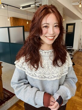 【ON】× オレンジブラウンカラー