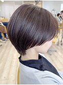 【morio成増/児玉】ハンサムショート　ラベンダーブラウン