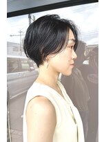 ヘアスペース クレール(hair space clair) 【clair清水】30代40代/乾かすだけでまとまる襟足改善ショート