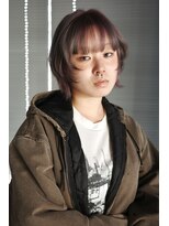 サラビューティーサイト 志免店(SARA Beauty Sight)&nbsp;20代30代レイヤーボブ×パープルカラー☆ウリュ