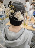 成人式ヘアセット＊水引デザイン＊Bambi松平愛