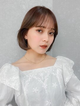 Lond clair 川崎/髪質改善/ショート/ボブ/レイヤーカット【ロンド クレール】 髪質改善/大人ガーリー/似合わせカット/ショートボブ前髪/川崎