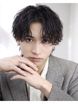 アストラ(ASTRA)&nbsp;MEN’S HAIR/波巻きツイストスパイラル/リバースセンターパート