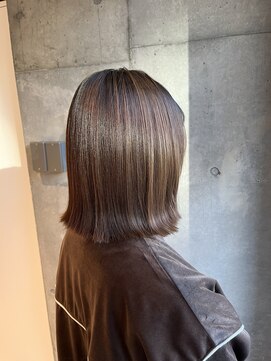 ファロルーエ(falo Ruhe) 髪質改善縮毛矯正×切りっぱなしボブ【faloRuhe二子玉川】