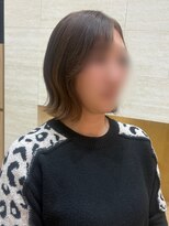 ディックス 浜野店(dix) 外ハネ×ナチュラルくびれボブ