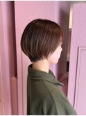 丸みショート