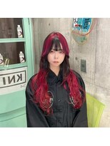 インク 渋谷(INK.)&nbsp;ミルクティーブロンドニュアンスウルフワンホンレイヤー渋谷
