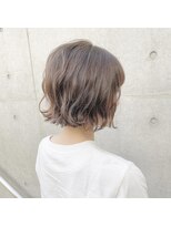 クラッチ 梅田茶屋町店(CLUTCH)&nbsp;巻かずに可愛い♪コテ巻き風ボブパーマstyle