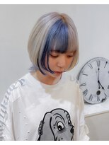 セットアップ 岡山北長瀬店(SET-UP) ブロックカラー ハイトーン ウルフ デザイン
