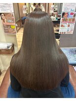 グレースバイハピネス(grace by happiness) ミルクブラウン髪質改善トリートメント×天使の艶カラー7.8
