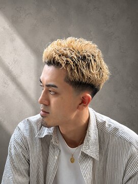 ヒロギンザ 難波店(HIRO GINZA) ハイトーンスパイキーショート
