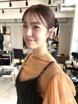 シンス 銀座(since) ヘアセット/ヘアアレンジ/アップスタイル/参列ヘア
