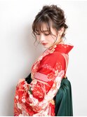 【高田馬場/aoba】年卒業式 袴着付けスタイル