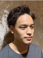 ロバーツヘアー 吉祥寺店&nbsp;2ブロックパーマ〈理容室/吉祥寺/男性/メンズ/バーバー〉