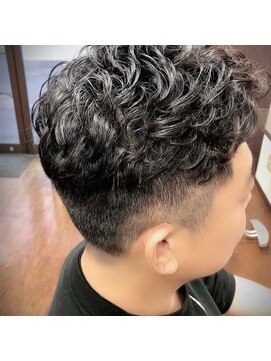 エスモード(S mode) メンズ　ハード系パーマ