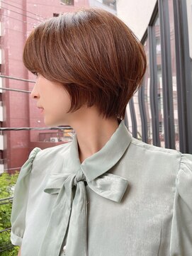 ダヴィン 中目黒(DaVin) 【DaVin中目黒】夏ショート 明るめベージュ 20代30代40代