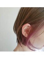 キナコドットドット(kinaco..)&nbsp;インナーカラー　ショートボブ