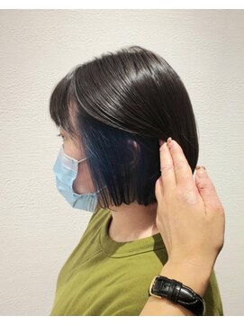 フォーカス 南流山店(FOCUS) インナーネイビーボブ