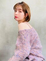 シエスタ(Siesta)&nbsp;siesta 京都河原町☆タンバルモリ　ボブ×シースルーカラー