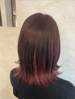 シェリッシュ ノース(Sheriche North)&nbsp;インナーカラー×チェリーピンク