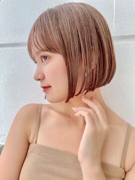 サンドシーン(sand scene) @abiru_sand/ショートボブ/くびれボブ/大人可愛い20代30代40代