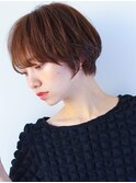 【竹之内蔵人】大人かわいい丸みショートボブ/ふんわりショート