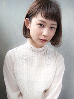 キジ(kiji)&nbsp;【kiji】オン眉ナチュラルボブ。