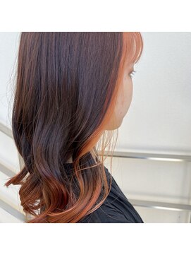 メゾンドボーテ 少路店(MAISON DE BEAUTE) フェイスフレーミング×グラデーションカラー