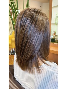 ルタン(Le temps) ナチュラルハイライト×透明感カラー