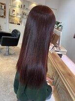 インク ヘアデザイン(incc hair design) ピンクレッドブラウン♪