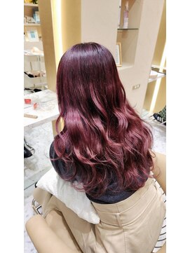 プアメリア 名古屋(Puamelia) レイヤーケアブリーチダブルカラーボブ_4221