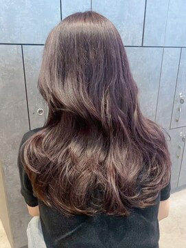 アルバム 銀座(ALBUM GINZA) 美髪ベビーピンクニュアンスカラーレイヤーロング_ba487441