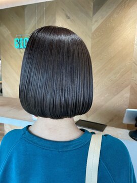 エイト 沖縄豊崎店(EIGHT toyosaki) 【EIGHT 豊崎】お客様スタイル_［ぱつっとボブ］