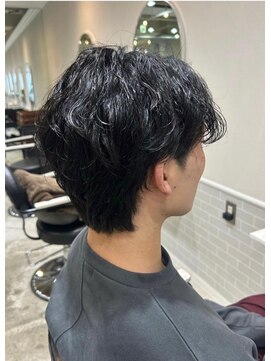 サンクチュアリー 南森町店(Sanctuary) ショートウルフパーマ