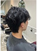 ショートウルフパーマ
