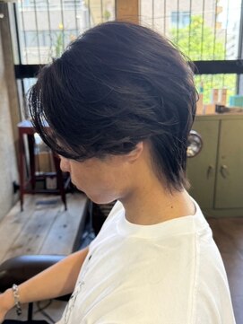 リット バイ フィフス 鹿児島中央駅店(Lit. by fifth) センターパートニュアンスパーマフェザーパーマカルマパーマ韓国